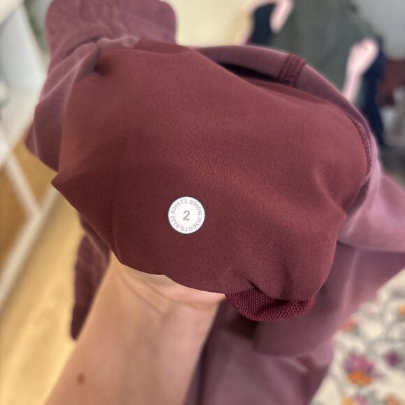 lululemon Softstreme Pant - Red Merlot - Picture 3 of 3